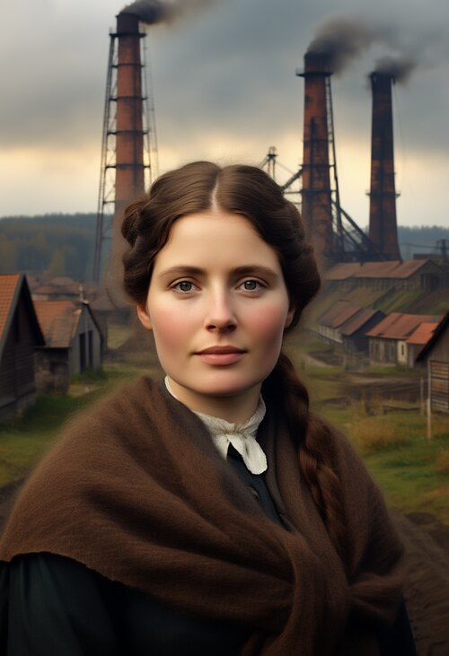 Elise Schönewolf *1847 — KI-Vibe